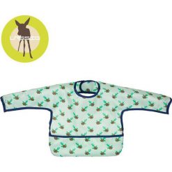 Śliniaki: Lassig Śliniak z długim rękawem 12-24m Wildlife Żółw – LTEXBLS090