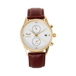 Zegarek Vendetta Zegarek damski Los Feliz white/brown VE3004 uniwersalny. Brązowe zegarki damskie Vendetta. Za 485,10 zł.