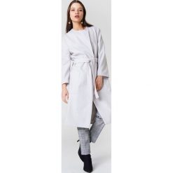 Płaszcze damskie: Filippa K Płaszcz z paskiem Blair – Grey