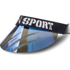 Daszek PLEIN SPORT - Visor Hat 000 MAC0396 STE003N Middle Blue 08. Niebieskie czapki damskie Plein Sport, bez wzorów, z tworzywa sztucznego. W wyprzedaży za 639,00 zł.