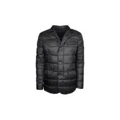 Kurtki pikowane Trussardi 32S00216 1T003338 / Down Jacket Cire. Czarne kurtki męskie Trussardi, s, bez wzorów, bez kaptura. Za 579,00 zł.