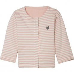 Bluza w kolorze jasnoróżowym. Czerwone bluzy niemowlęce Steiff, z haftami, z bawełny. W wyprzedaży za 89,95 zł.