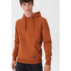 Bluza z kapturem basic - Pomarańczowy. Pomarańczowe bluzy męskie House, s, bez wzorów, z kapturem, bez rękawów, z kapturem. Za 79,99 zł.