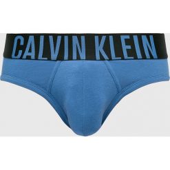 Calvin Klein Underwear - Slipy. Niebieskie slipy męskie Calvin Klein Underwear, xl, bez wzorów, z elastanu. W wyprzedaży za 79,90 zł.