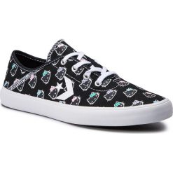 Tenisówki CONVERSE - Costa Ox 564632C Black/Black/White. Czarne trampki dziewczęce Converse, bez wzorów, z gumy, na sznurówki. W wyprzedaży za 159,00 zł.