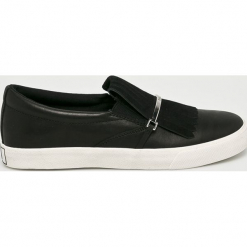 Lauren Ralph Lauren - Buty. Szare buty sportowe damskie marki Lauren Ralph Lauren, z materiału. Za 499,90 zł.