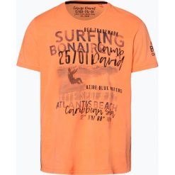 Camp David - T-shirt męski, pomarańczowy. Pomarańczowe t-shirty męskie Camp David, xl, z nadrukiem, bez kołnierzyka. Za 129,95 zł.