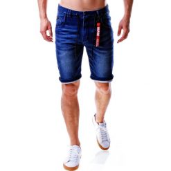 Spodenki męskie jeansowe krótkie Recea. Spodenki i szorty męskie Recea, m, bez wzorów, z bawełny, krótkie. Za 69,99 zł.