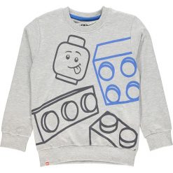 Bluza w kolorze szarym. Szare bluzy chłopięce rozpinane LEGO Wear. W wyprzedaży za 47,95 zł.