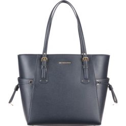 Michael Kors Voyager Small Torebka Niebieski. Niebieskie torebki klasyczne damskie ze skóry. Za 1231,95 zł.