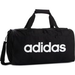 Torba adidas - Lin Core Duf S DT4826 Black/Black/White. Czarne plecaki męskie Adidas, bez wzorów, z materiału, sportowe. Za 99,99 zł.