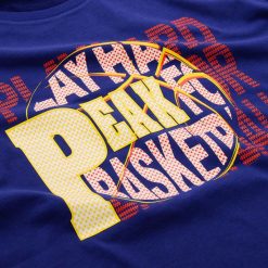 T-shirty męskie: PEAK T-shirt męski niebieski r. XL