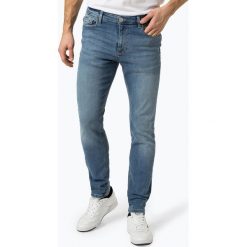 Review - Jeansy męskie – Jeremy Skinny, niebieski. Niebieskie jeansy męskie Review, m, bez wzorów, eleganckie. Za 179,95 zł.