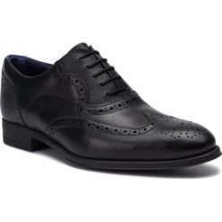 Półbuty TED BAKER - Mitack 9-18259 Lthr Am Black. Czarne buty wizytowe męskie Ted Baker, ze skóry ekologicznej, bez zapięcia. W wyprzedaży za 479,00 zł.