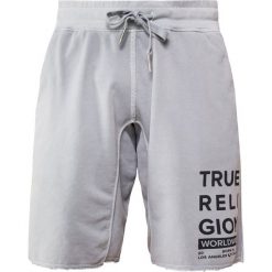 True Religion SHORT WORLDWIDE Szorty lime stone. Szare spodenki i szorty męskie marki True Religion, s, bez wzorów, z bawełny. Za 509,00 zł.
