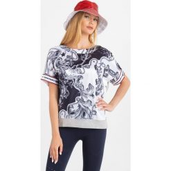 BLUZKA SIA OV SPORTALM. Bluzki damskie Sportalm, bez wzorów, eleganckie, bez kołnierzyka, bez rękawów. Za 659,00 zł.