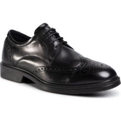 Półbuty ECCO - Lisbon 62216401001 Black. Czarne buty wizytowe męskie ecco, bez wzorów, ze skóry, eleganckie, bez zapięcia. Za 549,00 zł.
