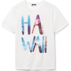 T-shirty męskie: T-shirt z nadrukiem z czystej bawełny
