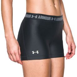 Under Armour Heatgear Short 1297899-001. Czarne szorty damskie Under Armour, l, bez wzorów, z elastanu. W wyprzedaży za 69,99 zł.