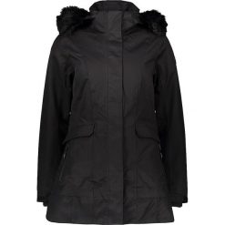 Parka w kolorze czarnym. Czarne parki damskie CMP Women, s, bez wzorów, z tkaniny, bez kaptura. W wyprzedaży za 387,95 zł.