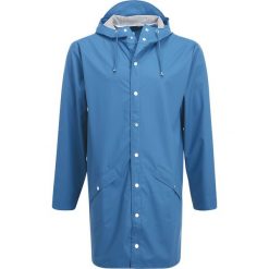 Rains LONG JACKET Parka faded blue. Niebieskie płaszcze damskie marki Rains, s, bez wzorów, z poliesteru, bez kaptura. Za 399,00 zł.