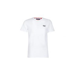T-shirty z krótkim rękawem Superdry ORANGE LABEL VINTAGE EMB TEE. Białe t-shirty męskie Superdry, s, bez wzorów, vintage, bez kołnierzyka, krótkie. Za 98,10 zł.