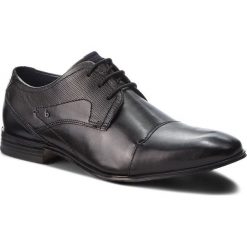 Półbuty BUGATTI - 312-10112-1000-1000 Black. Czarne buty wizytowe męskie marki Bugatti, ze skóry ekologicznej. W wyprzedaży za 249,00 zł.