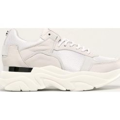 Steve Madden - Buty Flexy. Białe buty sportowe damskie Steve Madden, bez wzorów, ze skóry, sportowe. W wyprzedaży za 299,90 zł.