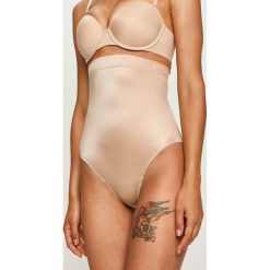 Spanx - Stringi modelujące High-Waisted. Czarne majtki damskie Spanx, s, bez wzorów, z elastanu. Za 319,90 zł.