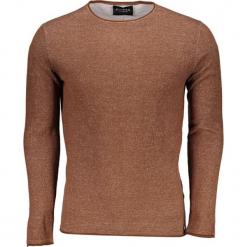 Sweter w kolorze brązowym. Brązowe swetry klasyczne męskie marki Guess, m, z okrągłym kołnierzem. W wyprzedaży za 239,95 zł.