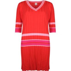 Pinko Sukienka "Passito". Sukienki damskie Pinko, bez wzorów, prążkowane, bez kołnierzyka, bez rękawów, dopasowane. Za 459,00 zł.