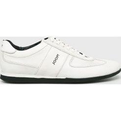Joop! - Buty. Białe buty sportowe męskie JOOP!, ze skóry, na sznurówki. W wyprzedaży za 449,90 zł.