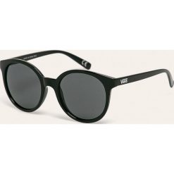 Vans - Okulary. Czarne okulary przeciwsłoneczne damskie Vans, okrągłe. W wyprzedaży za 69,90 zł.