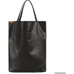 Mega shopper torba czarna na zamek. Czarne shopper bag damskie Pakamera. Za 170,00 zł.