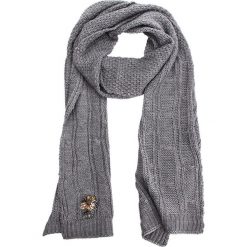 Szal TWINSET - Sciarpa OA8T6C Grigio Medio Melange 0082M. Szare szaliki damskie marki Twinset, z materiału. Za 389,00 zł.