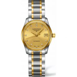LONGINES The Longines Master Collection L2.257.5.37.7. Żółte zegarki damskie marki LONGINES, złote. Za 9840,00 zł.