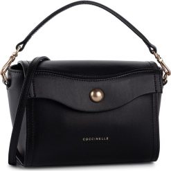 Torebka COCCINELLE - ET1 Paul Smooth E1 ET1 55 01 01 Noir 001. Czarne torebki klasyczne damskie Coccinelle, bez wzorów, ze skóry, klasyczne, duże, bez dodatków. W wyprzedaży za 899,00 zł.