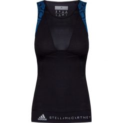 Top ADIDAS BY STELLA McCARTNEY HEAT.RDY. Czarne t-shirty damskie s, z nadrukiem, ze skóry, do biegania. Za 280,00 zł.
