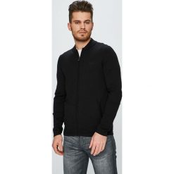 Joop! - Kardigan. Czarne swetry męskie JOOP!, s, bez wzorów, z bawełny, krótkie. W wyprzedaży za 299,90 zł.