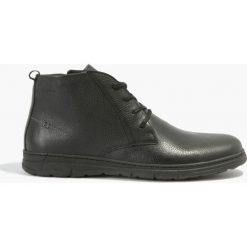 Kozaki czarne Antonio. Czarne buty zimowe męskie Badura. Za 279,99 zł.