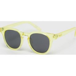 Vans - Okulary Wellborn II. Żółte okulary przeciwsłoneczne męskie Vans, z materiału, owalne. W wyprzedaży za 34,90 zł.