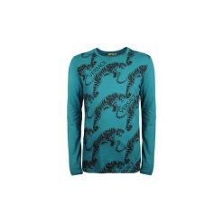T-shirty z długim rękawem Versace Jeans B3GQC72G / Print 31 Slim. Zielone t-shirty męskie Versace Jeans, s, bez wzorów, z jeansu, bez kołnierzyka, długie. Za 269,00 zł.