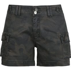 Black Premium by EMP Work'N'Play Krótkie spodenki damskie kamuflaż. Czarne szorty damskie marki Black Premium by EMP, bez wzorów. Za 144,90 zł.