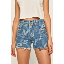 Levi's - Szorty jeansowe. Czerwone szorty damskie Levi's®, s, bez wzorów, z elastanu, casualowe, z podwyższonym stanem. W wyprzedaży za 199,90 zł.