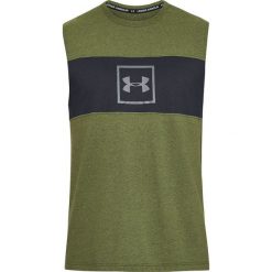 Under Armour Sportstyle Podkoszulek Zielony. Zielone podkoszulki męskie Under Armour, s, bez wzorów, z elastanu, bez kołnierzyka. Za 137,95 zł.