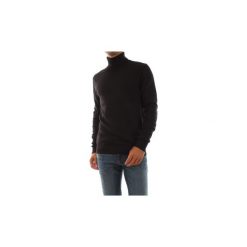 Swetry Jack Jones 12157417 EMIL. Czarne swetry męskie Jack & Jones, s, bez wzorów, bez kołnierzyka, bez kaptura. Za 151,74 zł.