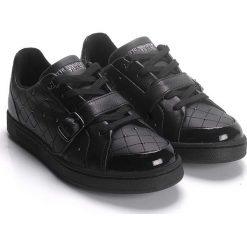 Trussardi Jeans Sneakersy. Szare trampki i tenisówki damskie Trussardi, z jeansu. Za 319,00 zł.