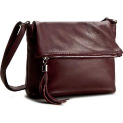 Listonoszki damskie: Torebka CREOLE – K10345 Ciemny Bordowy