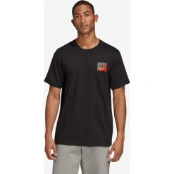 Adidas Originals Diagonal Koszulka Czarny. Czarne podkoszulki męskie adidas Originals, m, z haftami, z bawełny, bez kołnierzyka, z krótkim rękawem, krótkie. Za 119,95 zł.
