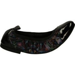 Baleriny - 03 NERO-MULTI. Czarne baleriny damskie Venezia, ze skóry. Za 139,00 zł.